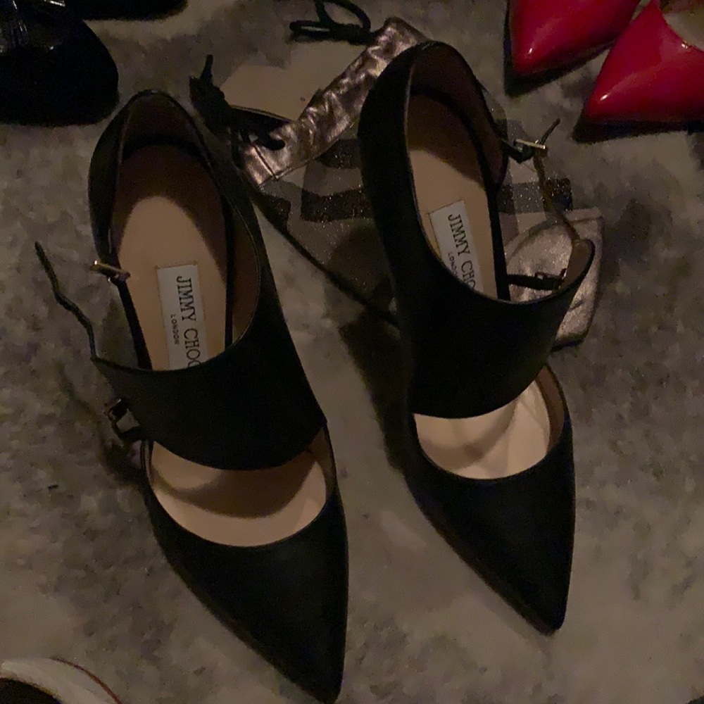 Gorgeous supple leather mint Jimmy Choo heels size 38eu